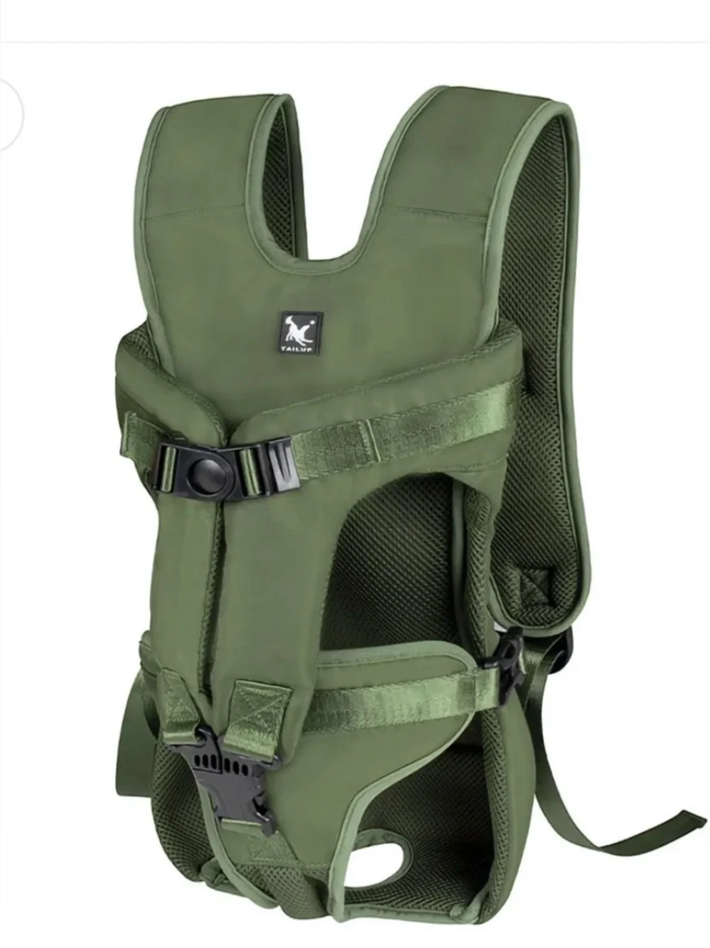 Olive Green Soft-Panel Pet Carrier - size small